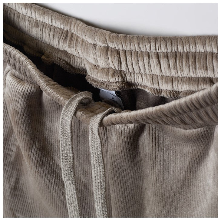 SPAO - Corduroy Wide Banding Pants