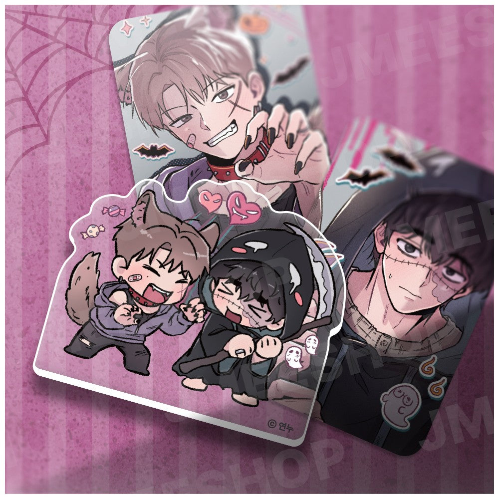 While You Weren't Watching - Halloween Acrylic Block