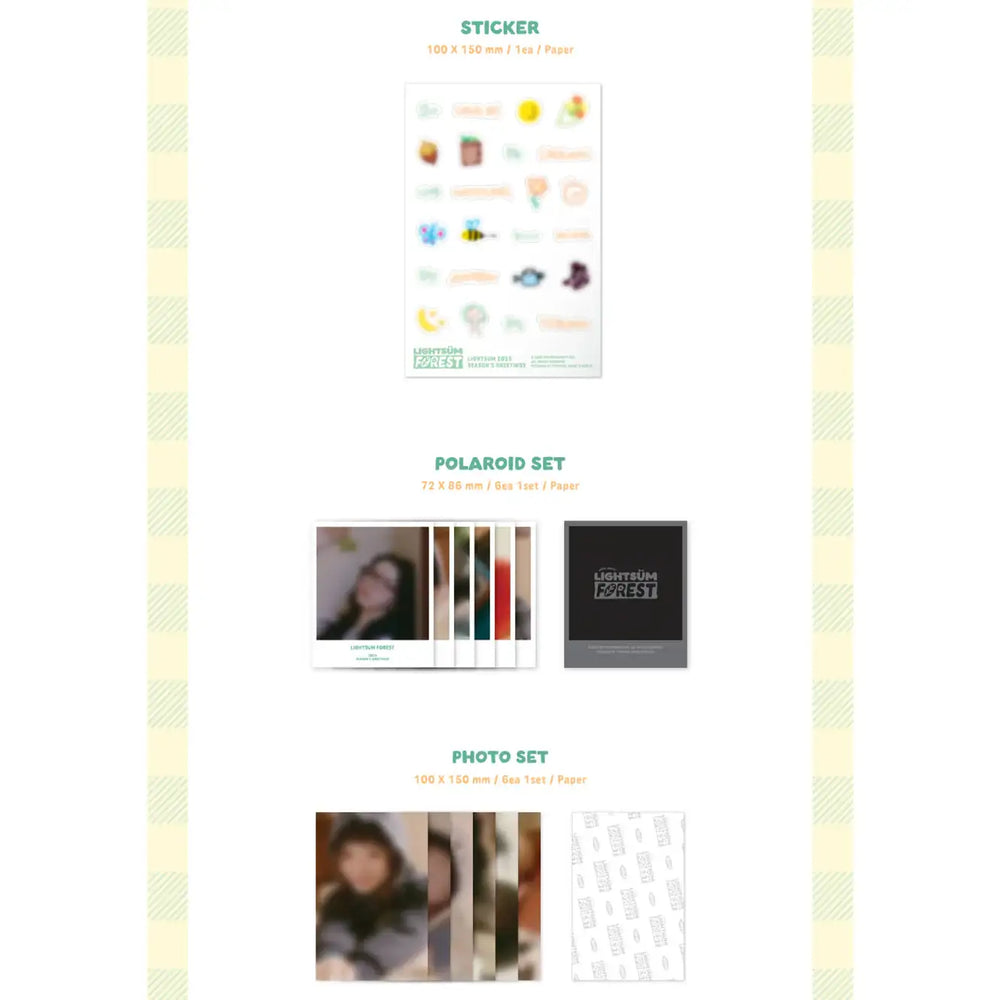 LIGHTSUM - 2025 Season's Greetings (LIGHTSUM FOREST) - Cube Entertainment - Merchandise - Harumio
