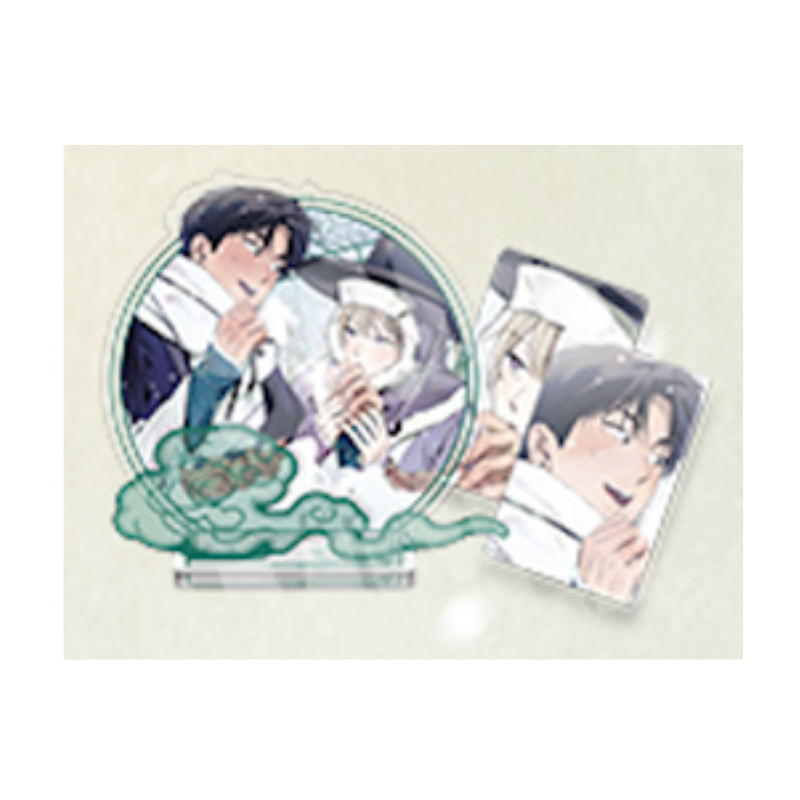 Happy New Year Project x Lebom Cafe - Couple Acrylic Stand