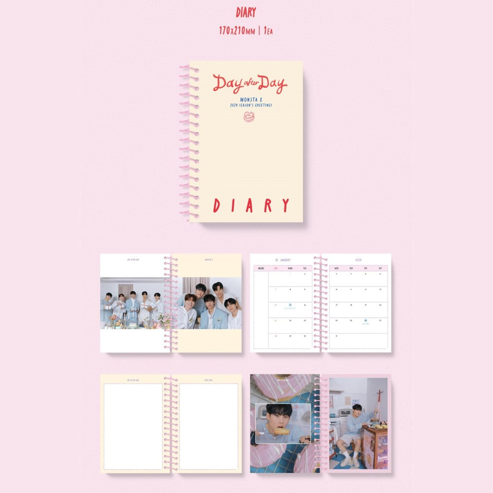 MONSTA X - 2024 Season's Greetings - SLL JoongAng Co., Ltd. / Starship Entertainment - Albums - Harumio