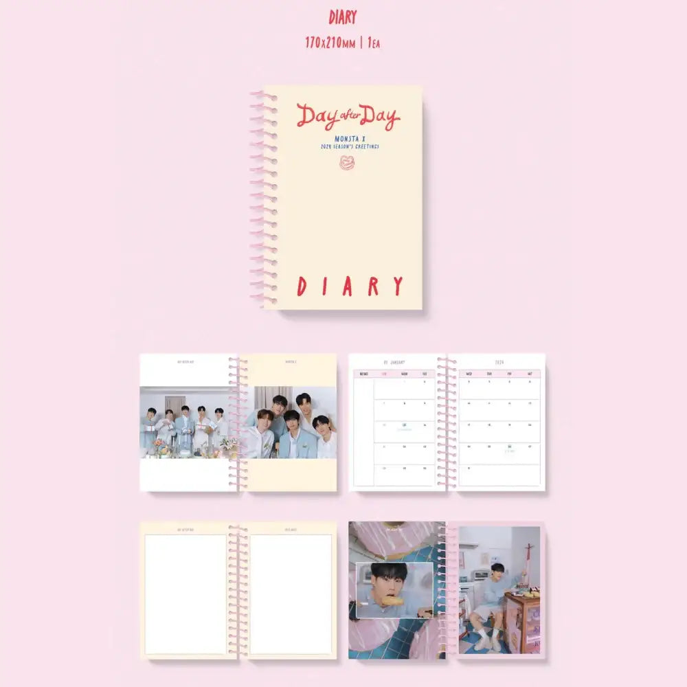 MONSTA X - 2024 Season's Greetings - SLL JoongAng Co., Ltd. / Starship Entertainment - Albums - Harumio