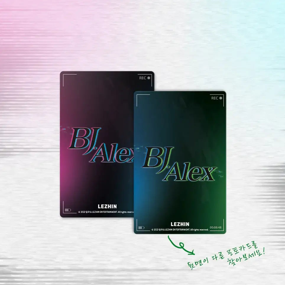 BJ Alex - Collection Photocards - Lezhin - Photocard - Harumio