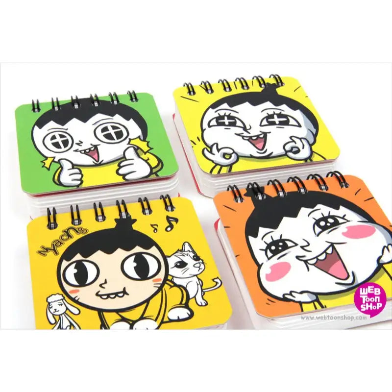 Don't Let Go of the Mental Rope - Spring Note - Webtoon Shop - Notebooks - Harumio