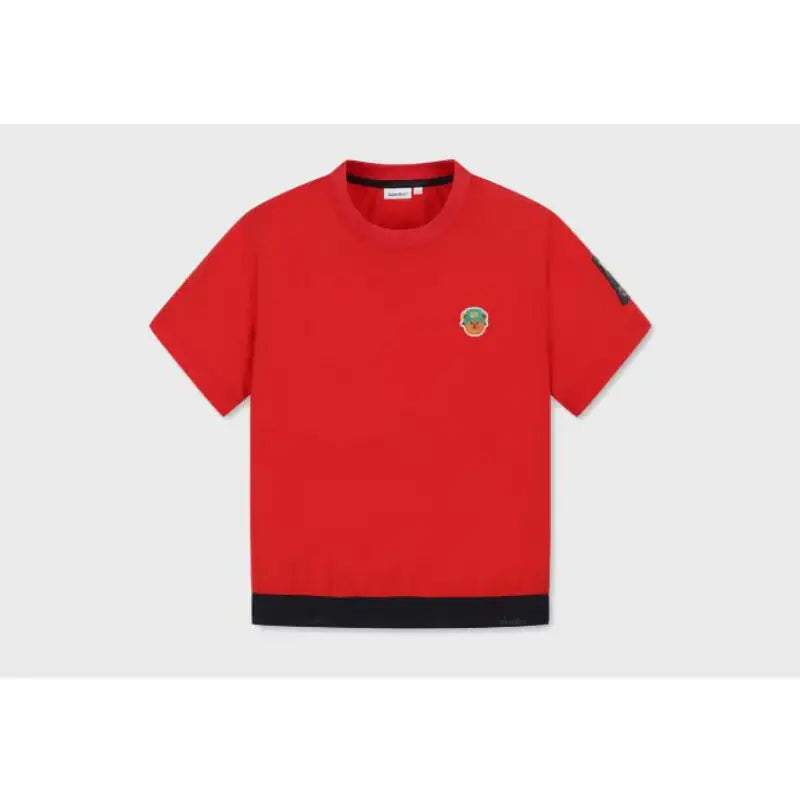 Wiggle Wiggle X Golden Bear - Nylon Woven Crew Neck T-shirt - Wiggle Wiggle - T-shirt - Harumio