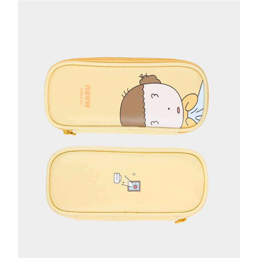 Maru Is a Puppy - Rectangular Multi Pouch