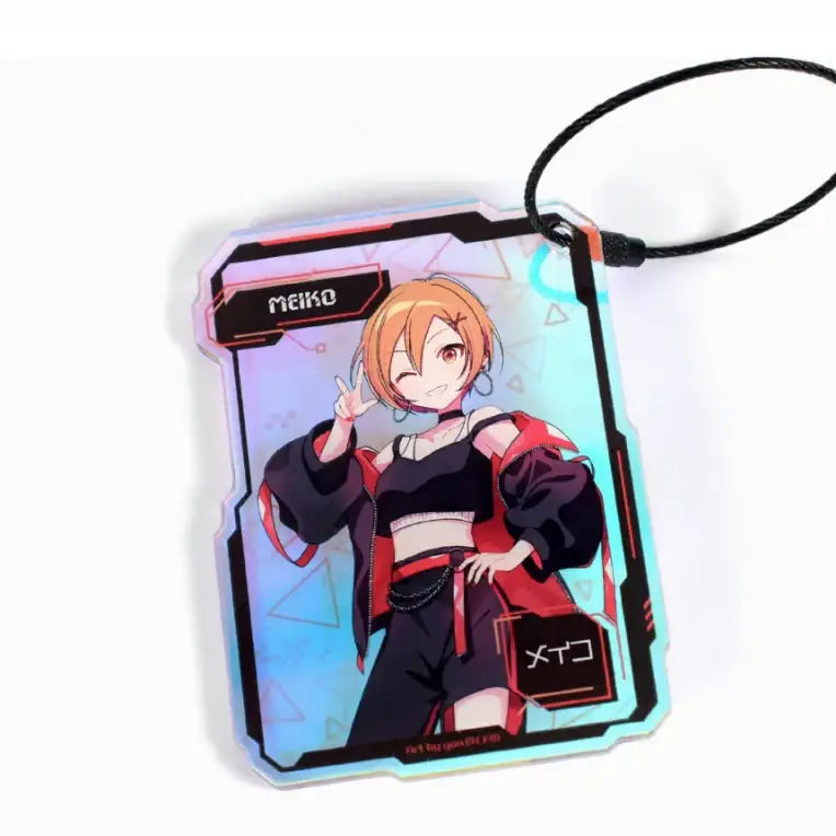 Hatsune Miku - Piapro Characters WE!FLASH Acrylic Card - Hatsune Miku - Acrylic Card - Harumio