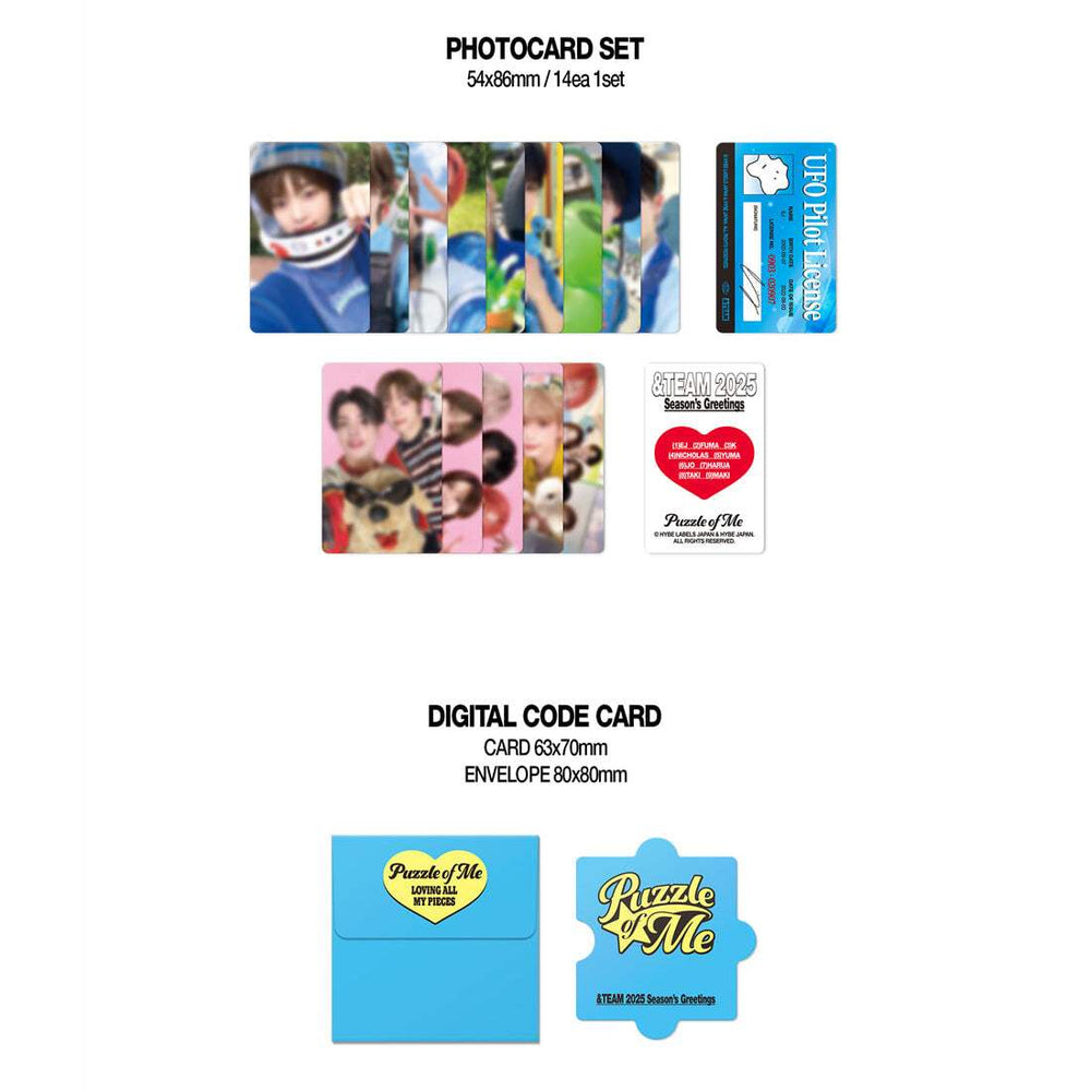 &TEAM - 2025 Season's Greetings - HYBE Label - Merchandise - Harumio