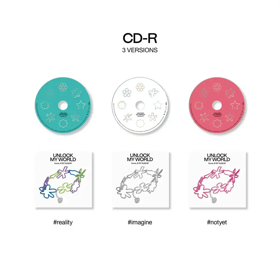 Fromis_9 - Unlock My World : 1st Album - Fromis_9 - Album - Harumio