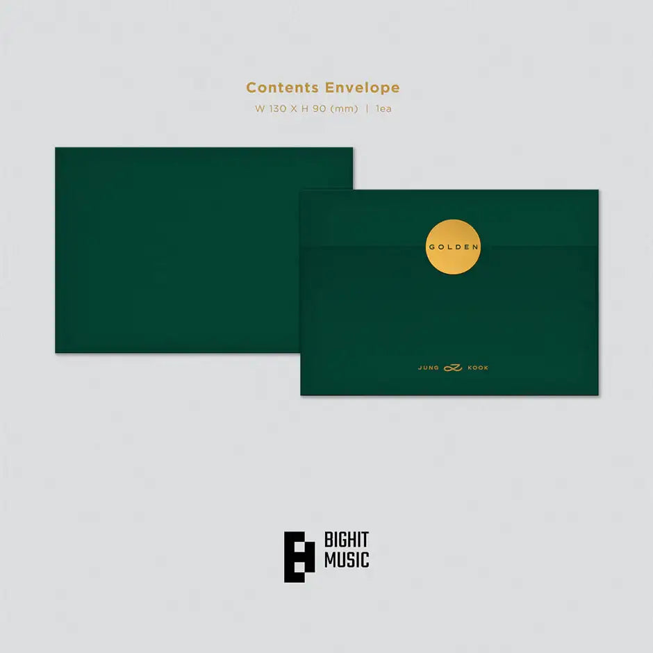 BTS Jung Kook - GOLDEN : 1st Solo Album (Photobook & Weverse Album Set) - BTS Jung Kook - Album - Harumio