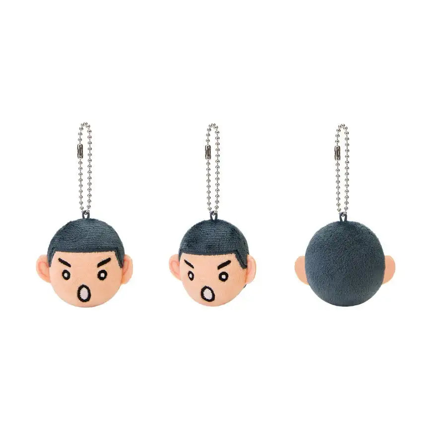 Garbage Time - Jakppung Face Keyring - Webtoon Friends - Keyring - Harumio