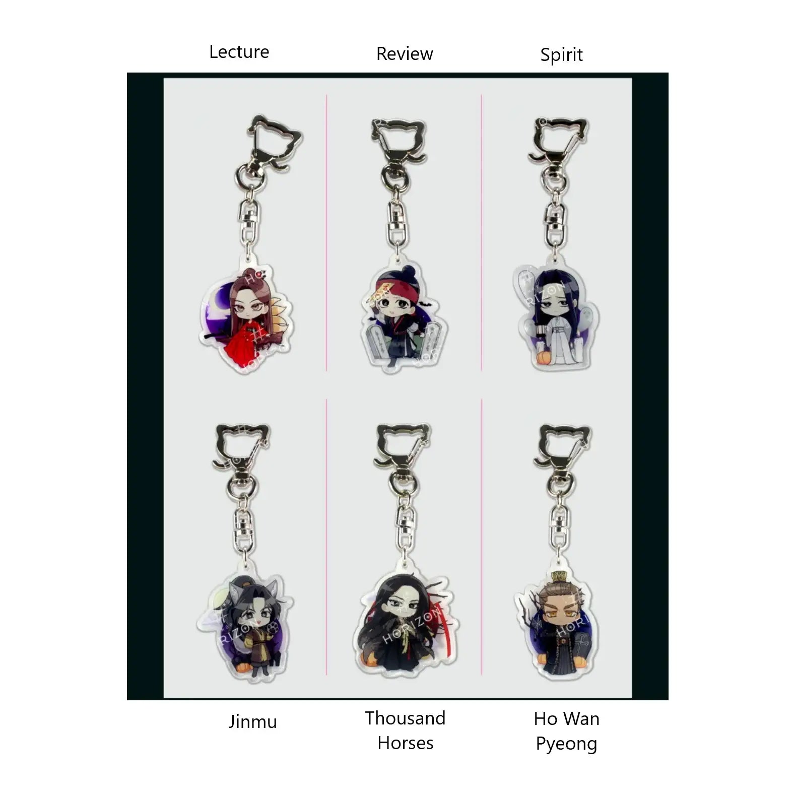 Winter Horror Land - Cheonchu Saein Acrylic Keyring - Winter Horror Land - Keyring - Harumio