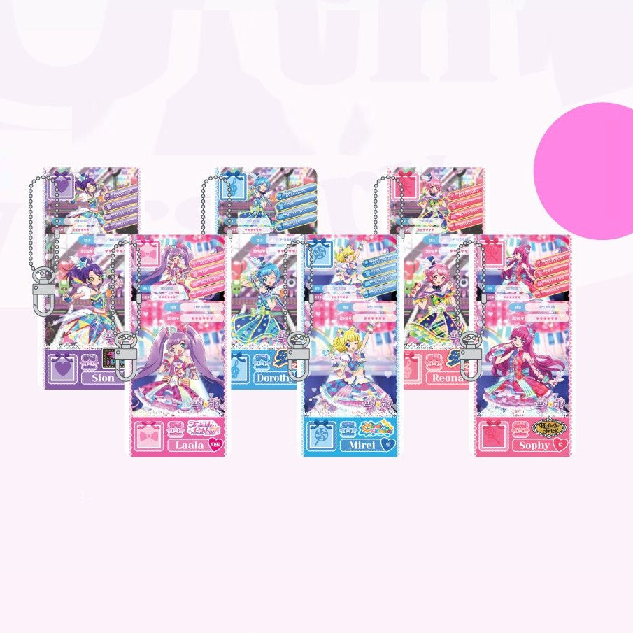 PriPara 10th Anniversary Pop-up - Ticket Acrylic Keychain