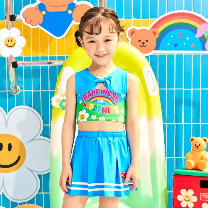 Wiggle Wiggle x Childy - Water Sleeveless Top - Wiggle Wiggle - Swim Top - Harumio
