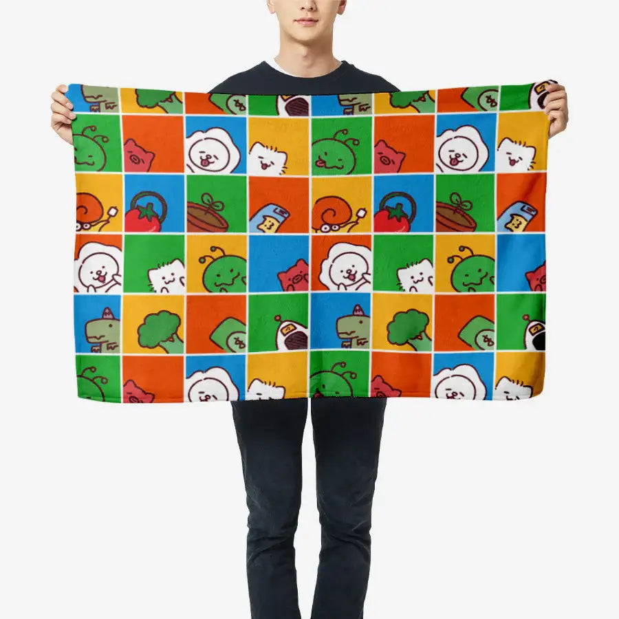 Janchaeng House - Waggle Blanket - Marpple Shop - Blanket - Harumio
