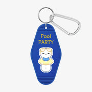Hyunin Binni Sketchbook - Pool Party Carabiner Keyring - Marpple Shop - Keyring - Harumio