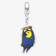 K Academy Survival Story - Chick School Girl Acrylic Keyring - Marpple Shop - Acrylic Keyring - Harumio