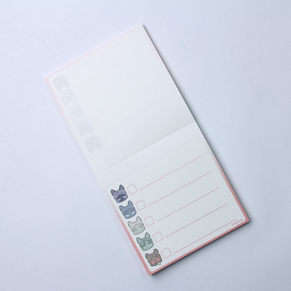 She Will Choose Me Tonight - Yeobamna Webtoon Memo Pad