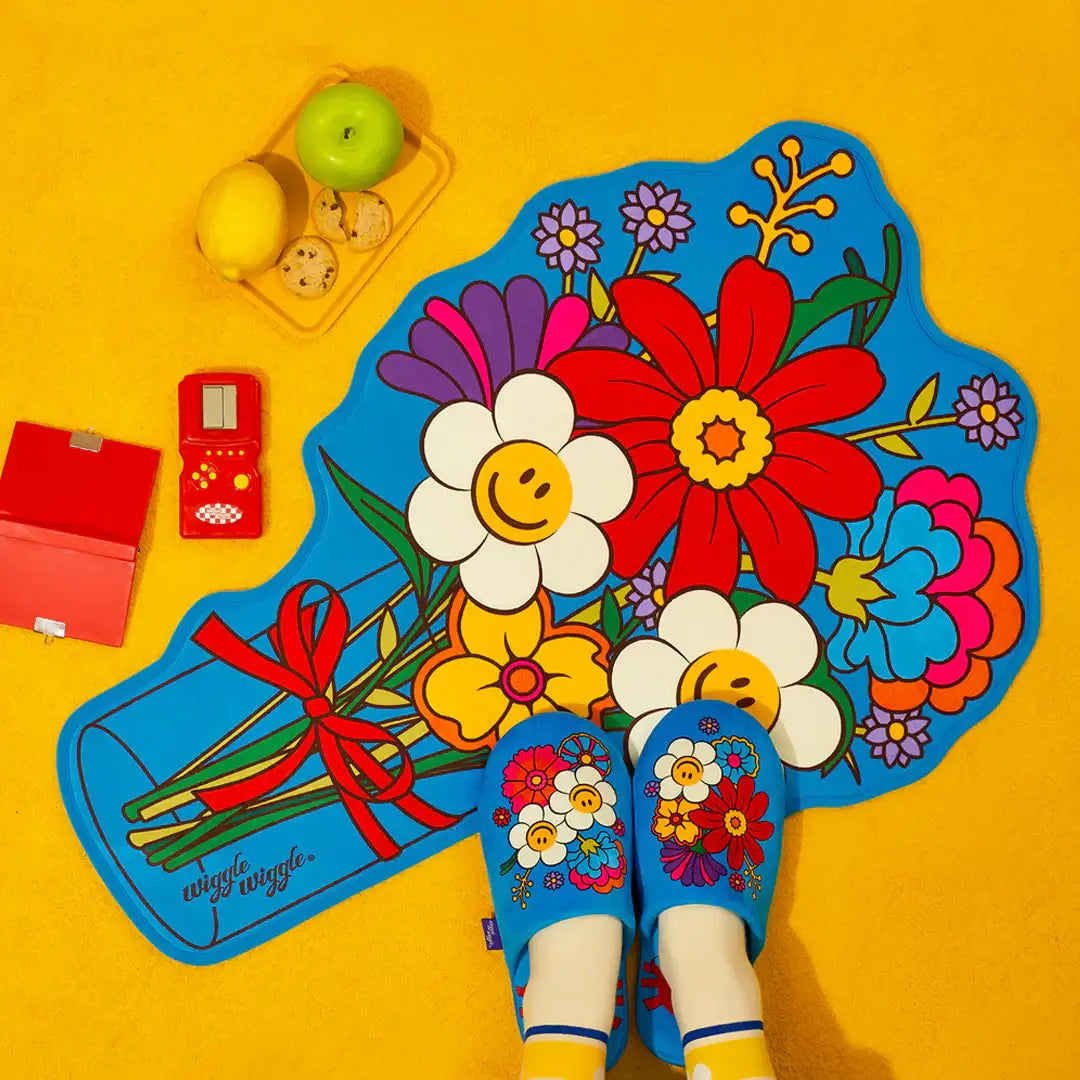 Wiggle Wiggle - Blooming Floor Mat - Wiggle Wiggle - Home & Living, Accessories - Harumio