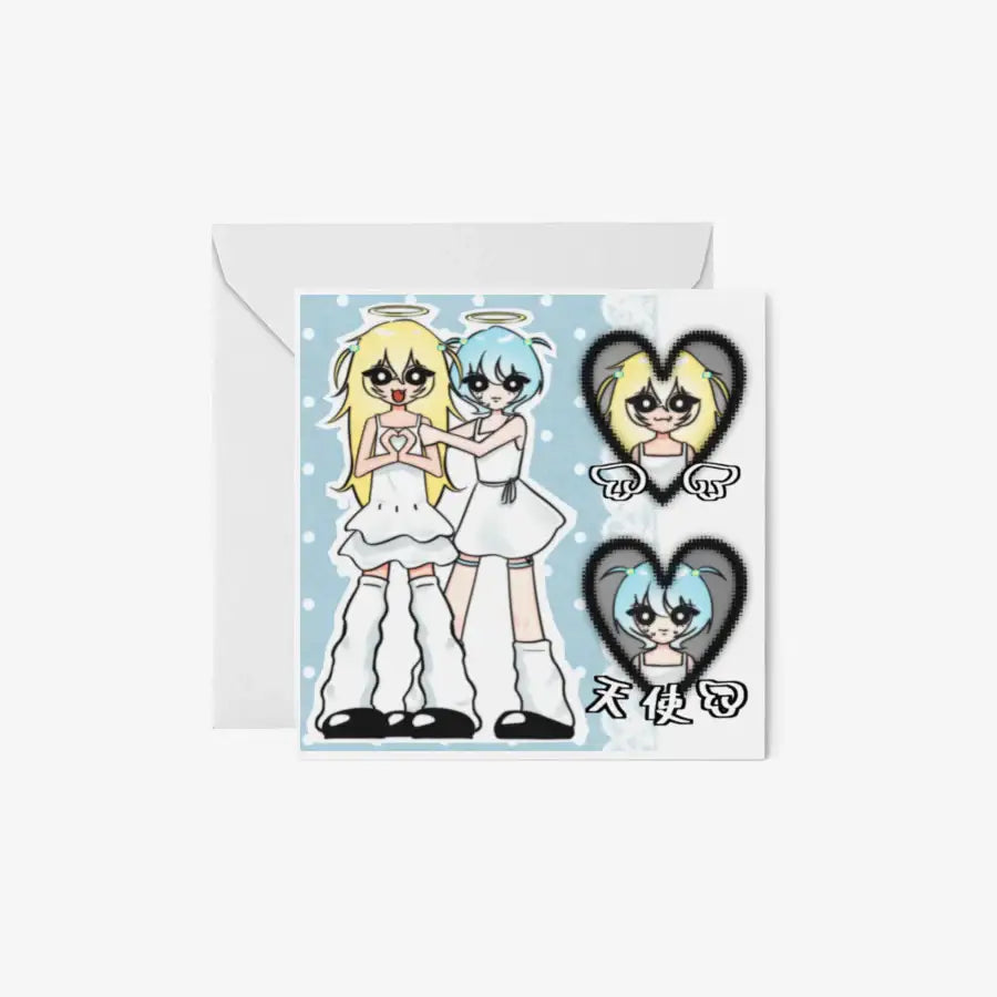 Mimpangji - Angel Postcard & Envelope Set - Marpple Shop - Postcard - Harumio