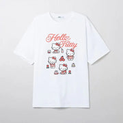 SPAO x Sanrio Characters - Hello Kitty Short Sleeve T-Shirt (RED) - SPAO - T-Shirt - Harumio