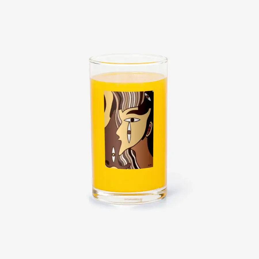 Karl Large Phoenix - Pop Art Glass Cup - Marpple Shop - Glass Cup - Harumio