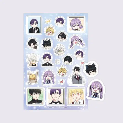 The Unintentionally Ideal Adopted Daughter - Kalsun Sticker Set - Daon Webtoon Store - Sticker - Harumio