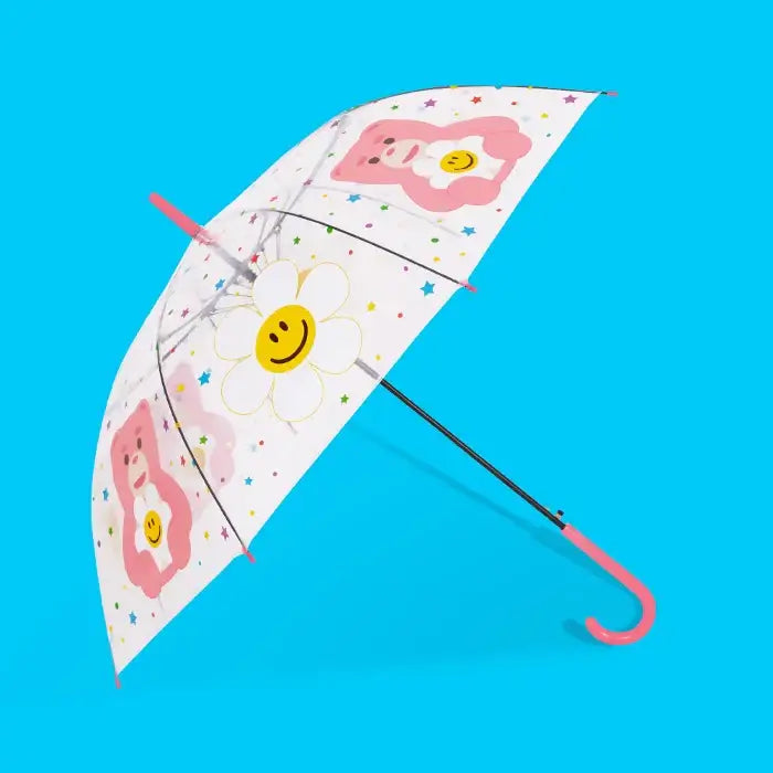 Wiggle Wiggle x Bellygom - Transparent Umbrella - Wiggle Wiggle - Umbrella - Harumio
