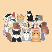 Wild Angel Sanctuary - Removable Sticker - Webtoon Friends - Stickers - Harumio