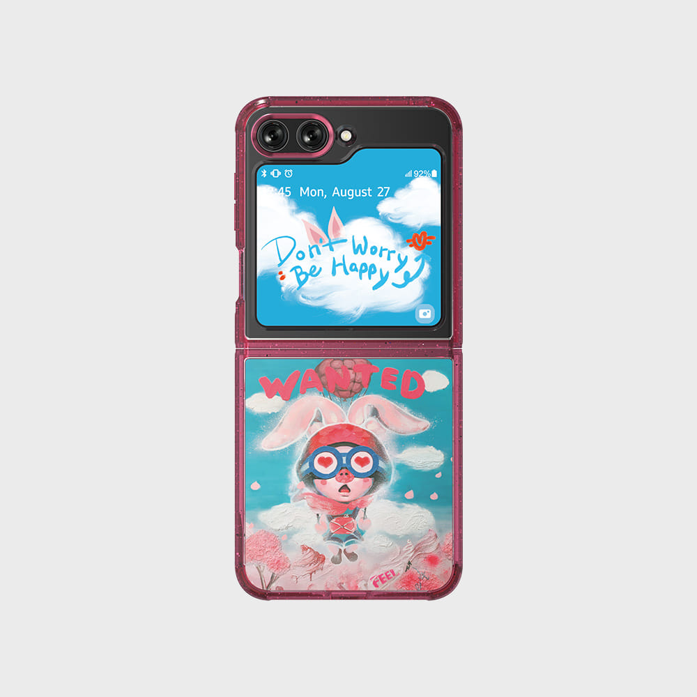 SLBS - MEME Don't Worry Suit Phone Case (Galaxy Z Flip5)