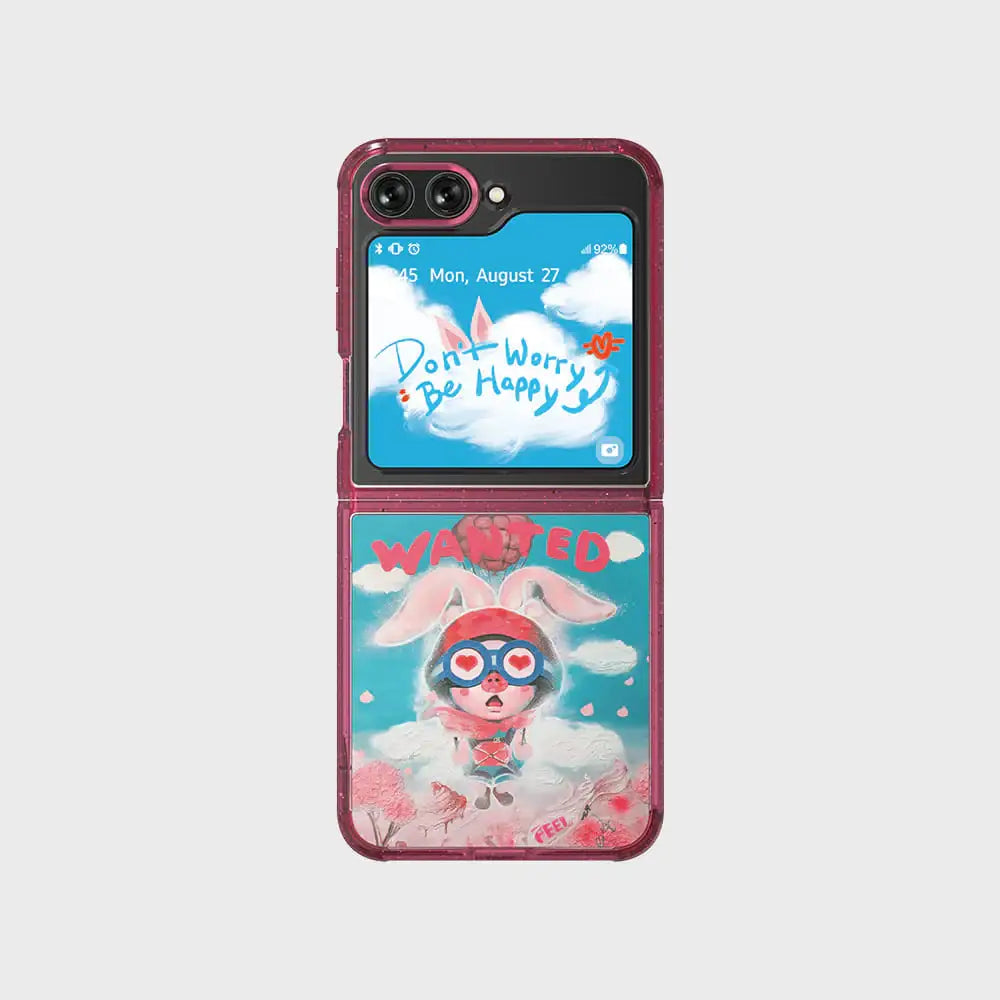 SLBS - MEME Don't Worry Suit Phone Case (Galaxy Z Flip5) - SLBS - Home & Living, Accessories - Harumio