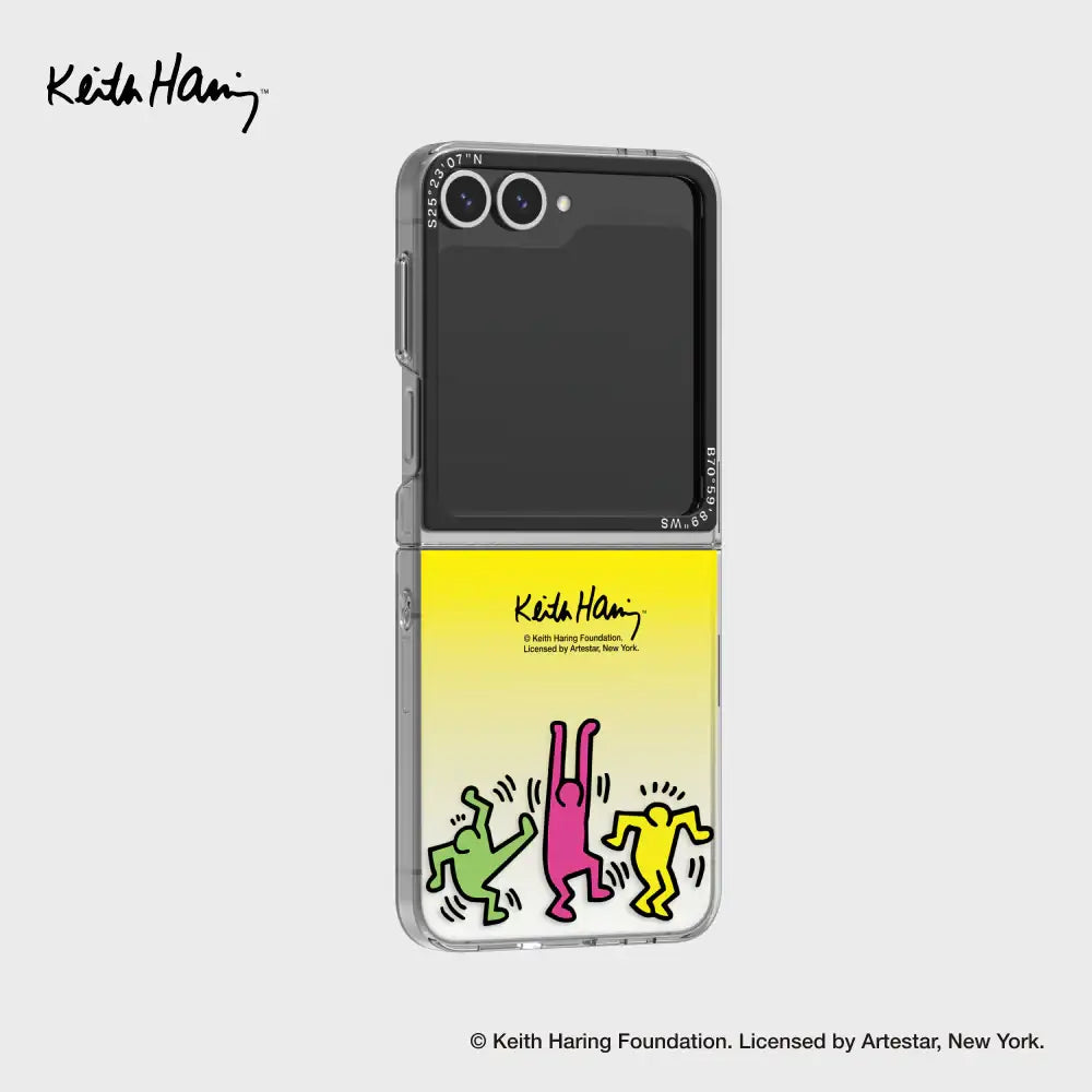 SLBS - Keith Haring Slim Impression Case (Galaxy Z Flip6) - SLBS - Phone Case - Harumio