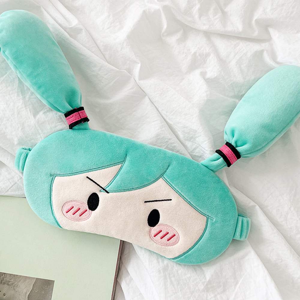 Hatsune Miku - Piapro Characters Miku Sleep Mask - Soone Content - Sleep Masks - Harumio