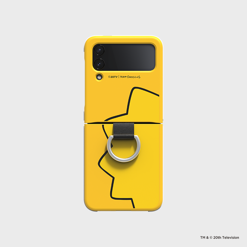 SLBS - Eco Lens Lisa Simpson Cover with Ring (Galaxy Z Flip4)