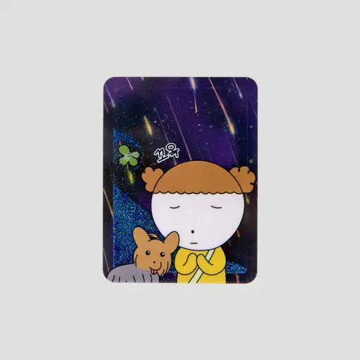 Maru Is a Puppy - Glitter Acrylic - Webtoon Friends - Acrylic Panel - Harumio