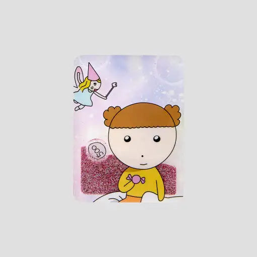Maru Is a Puppy - Glitter Acrylic - Webtoon Friends - Acrylic Panel - Harumio