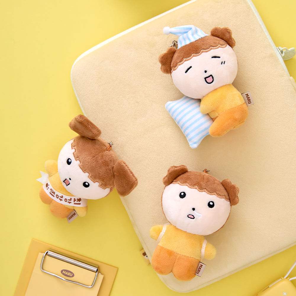 Maru Is a Puppy - Mini Doll Keyrings - Webtoon Friends - Keyring - Harumio