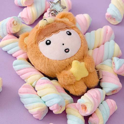 Maru Is a Puppy - Bear Maru Doll Keyring - Webtoon Friends - Keyring - Harumio