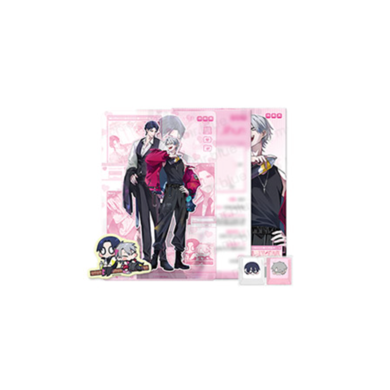 Mr. Blue Pop-Up - Character Profile Set