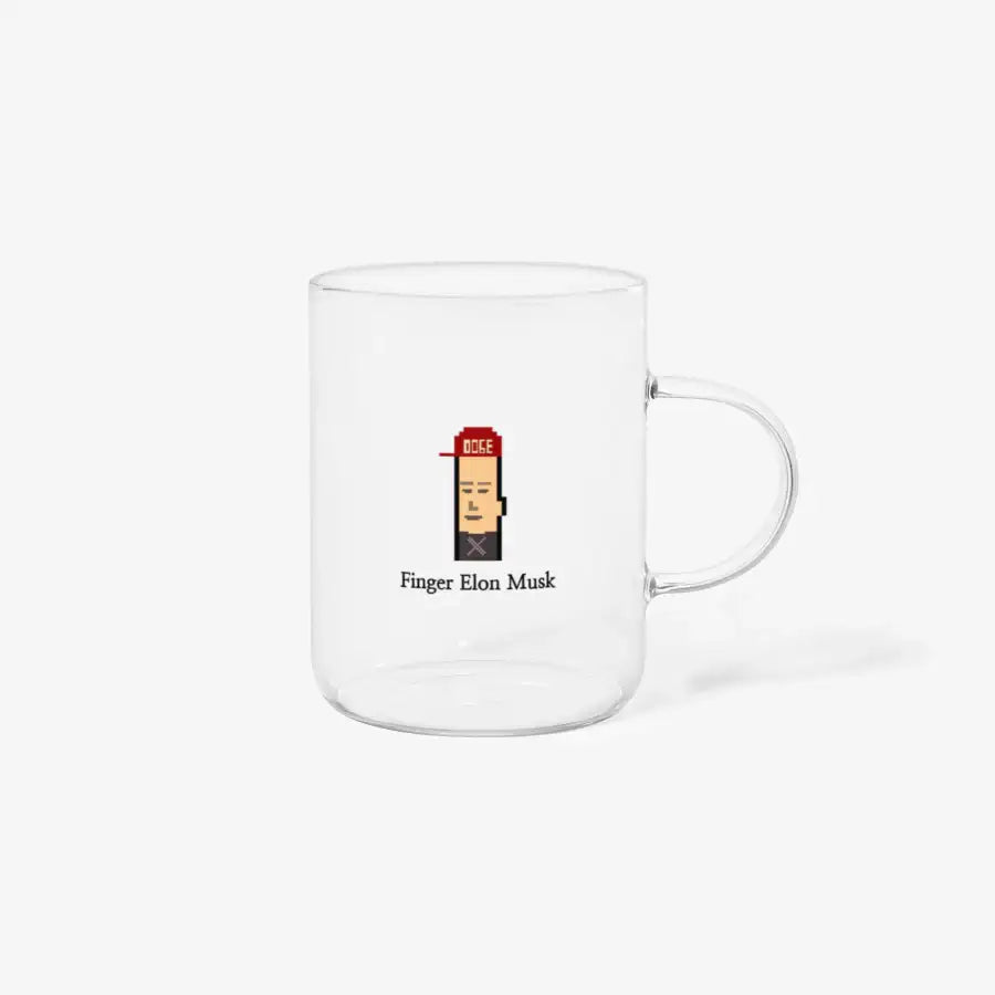 FUSK - Persk Heat-Resistant Glass Mug - Marpple Shop - Glass Mug - Harumio