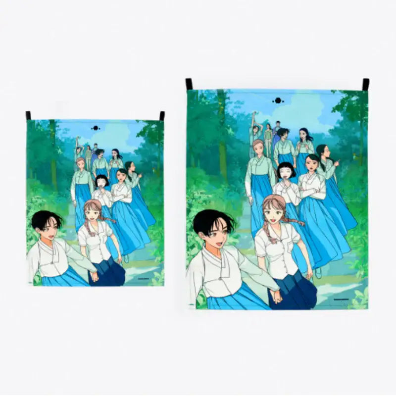 Jeong-Nyeon - Fabric Poster - Soone Content - Fabric Posters - Harumio