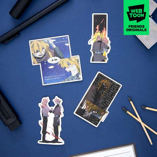 The Ember Knight - Sticker Pack - Webtoon Friends - Sticker - Harumio