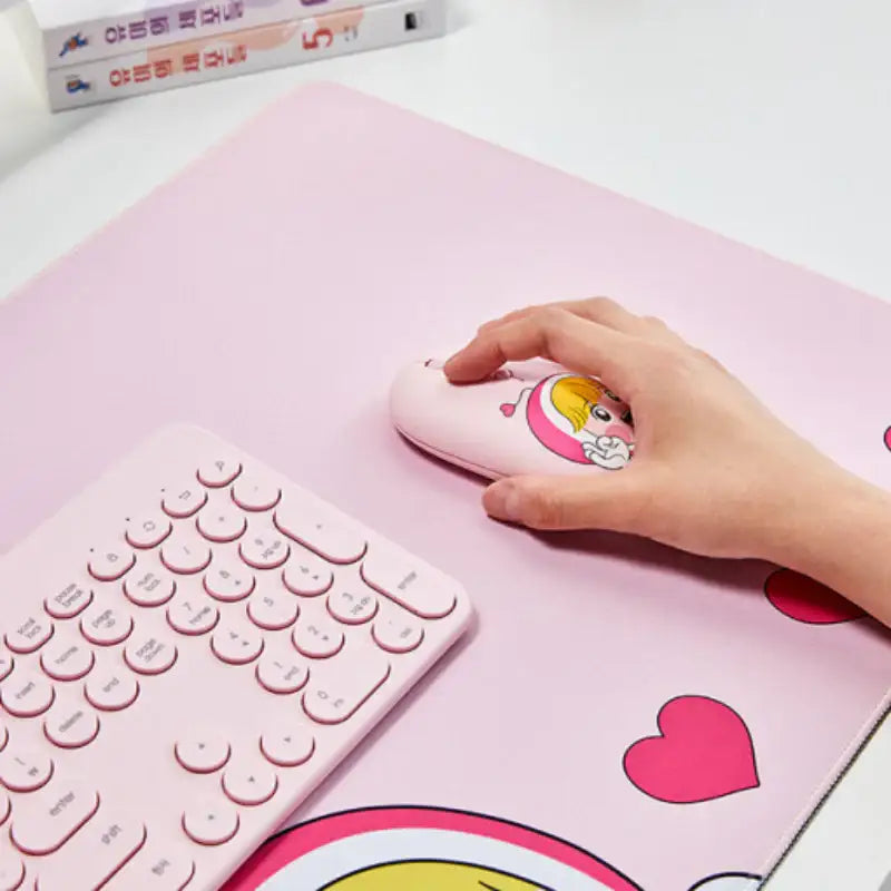 Yumi's Cells - Antibacterial Mouse - Webtoon Friends - Wireless Mouse - Harumio