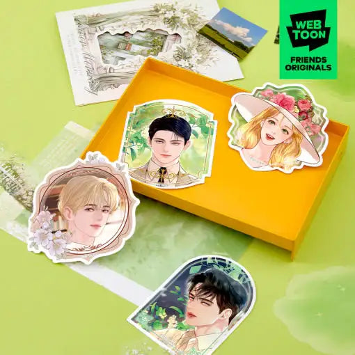 Cry, or Better Yet, Beg - Sticker Pack - Webtoon Friends - Sticker - Harumio