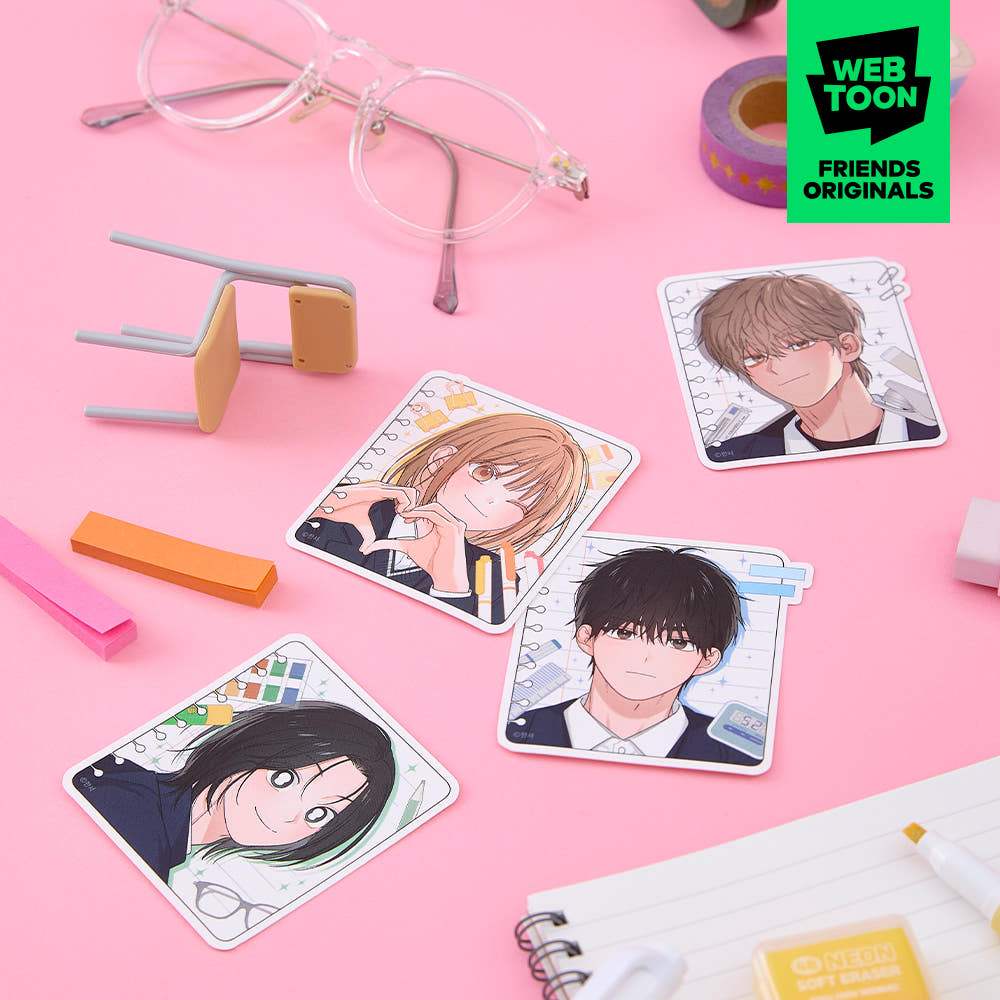 Youth of Revelation - Sticker Pack - Webtoon Friends - Sticker - Harumio