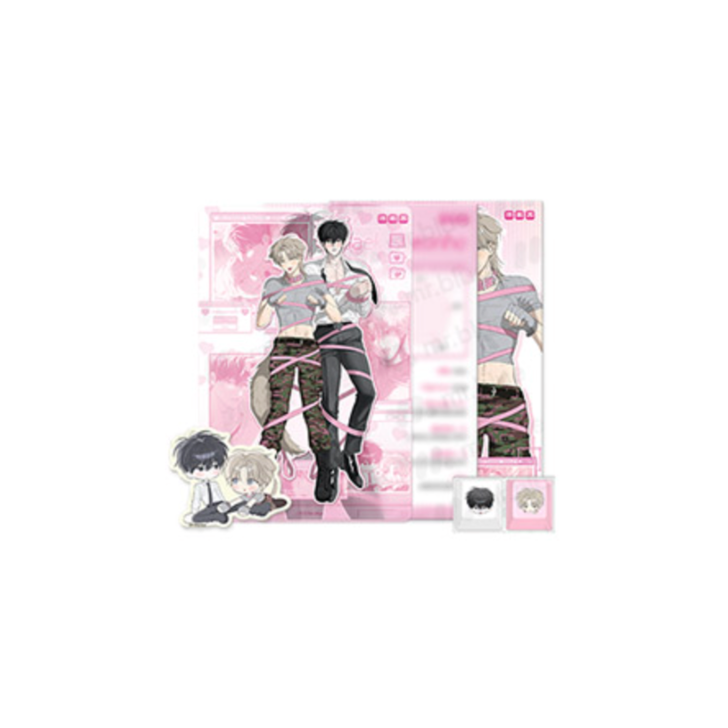 Mr. Blue Pop-Up - Character Profile Set