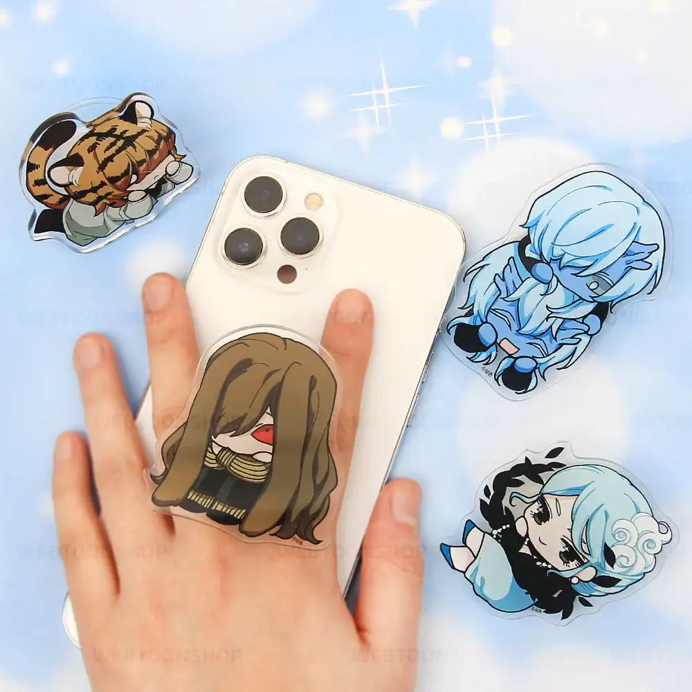 I Don't Want This Kind Of Hero - Acrylic Phone Holder - Webtoon Shop - Home & Living, Accessories - Harumio
