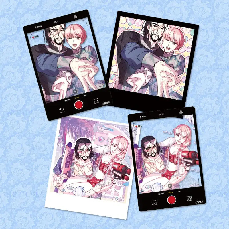 Another Typical Romance Fantasy - Photo Frame + Polaroid Set - Webtoon Shop - Accessories - Harumio