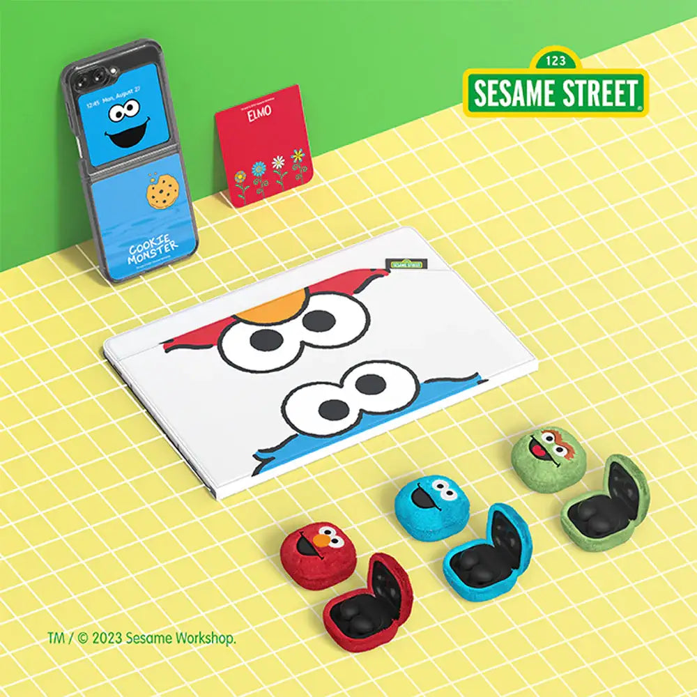 SLBS - Sesame Street Envelope Cover (Galaxy Tab S9) - SLBS - Home & Living, Accessories - Harumio