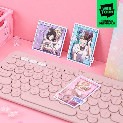 Villain With a Crush - Sticker Pack - Webtoon Friends - Sticker - Harumio